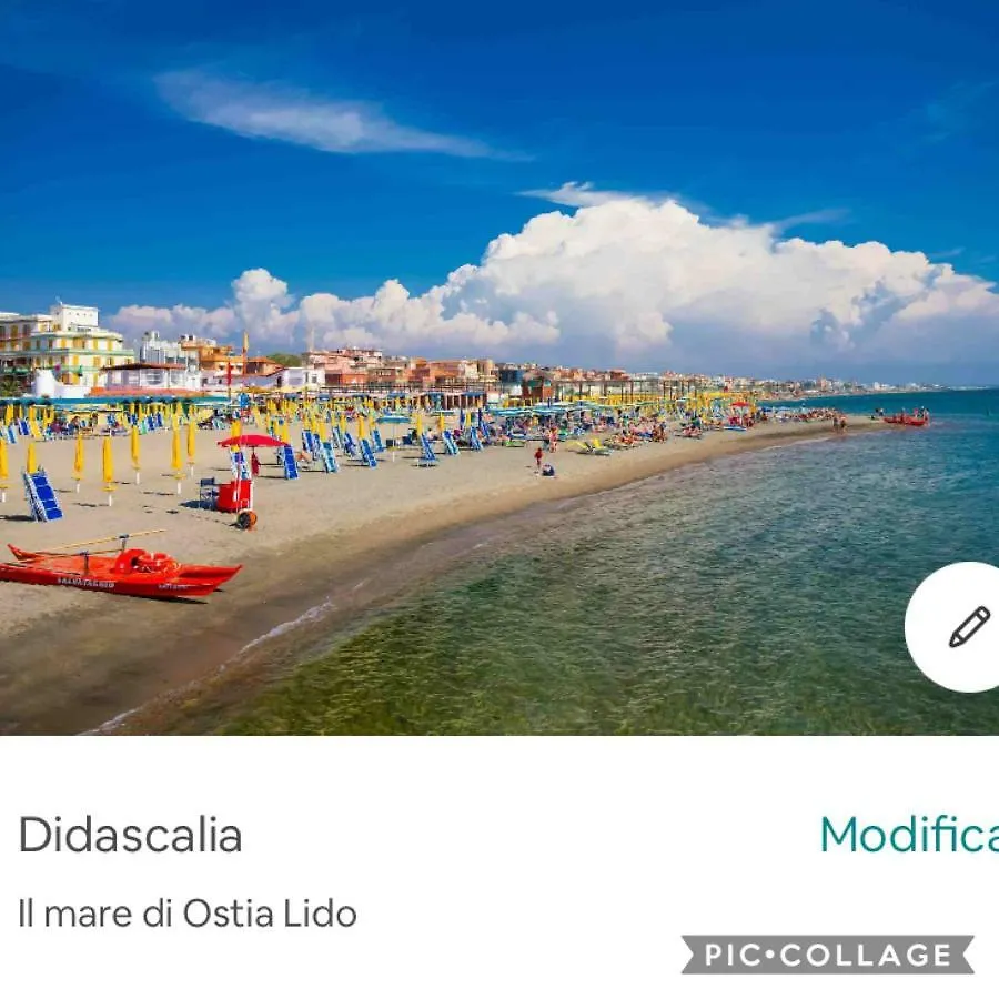 Appartamento Per Mare O Centro Storico Di Roma Lido di Ostia Apartment
